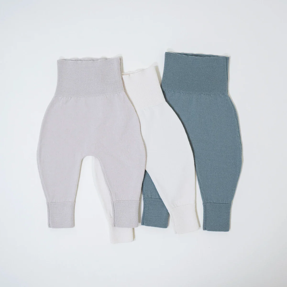 THE WOOLLY BABY PANTS - pure - Mamelo Shop