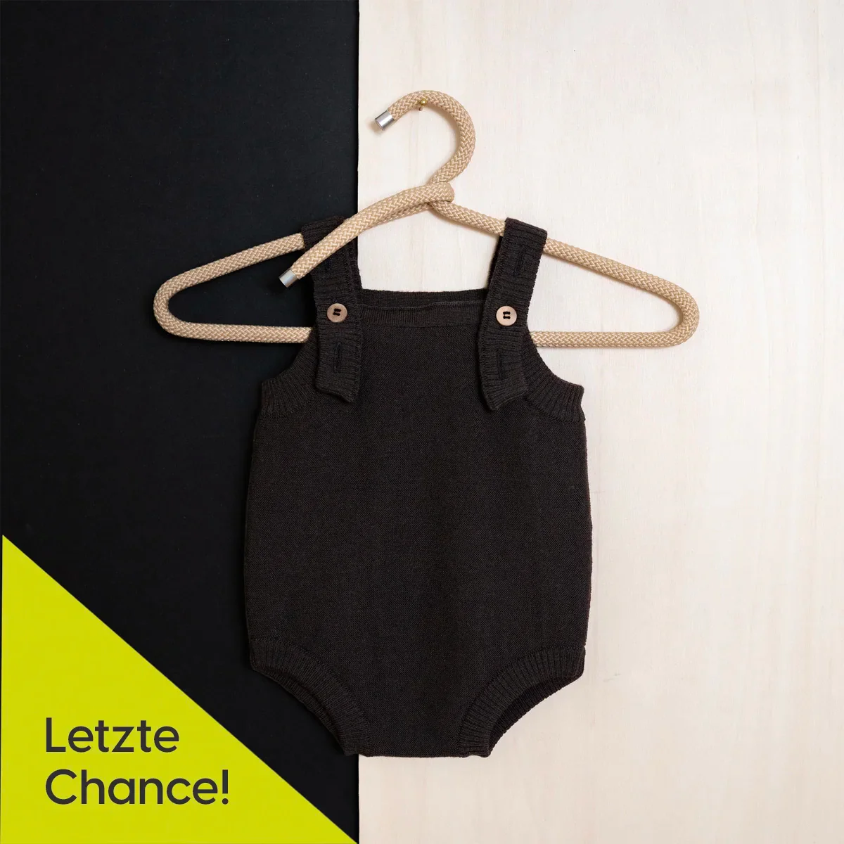 THE WOOLLY ROMPER - chocolate - Mamelo Shop