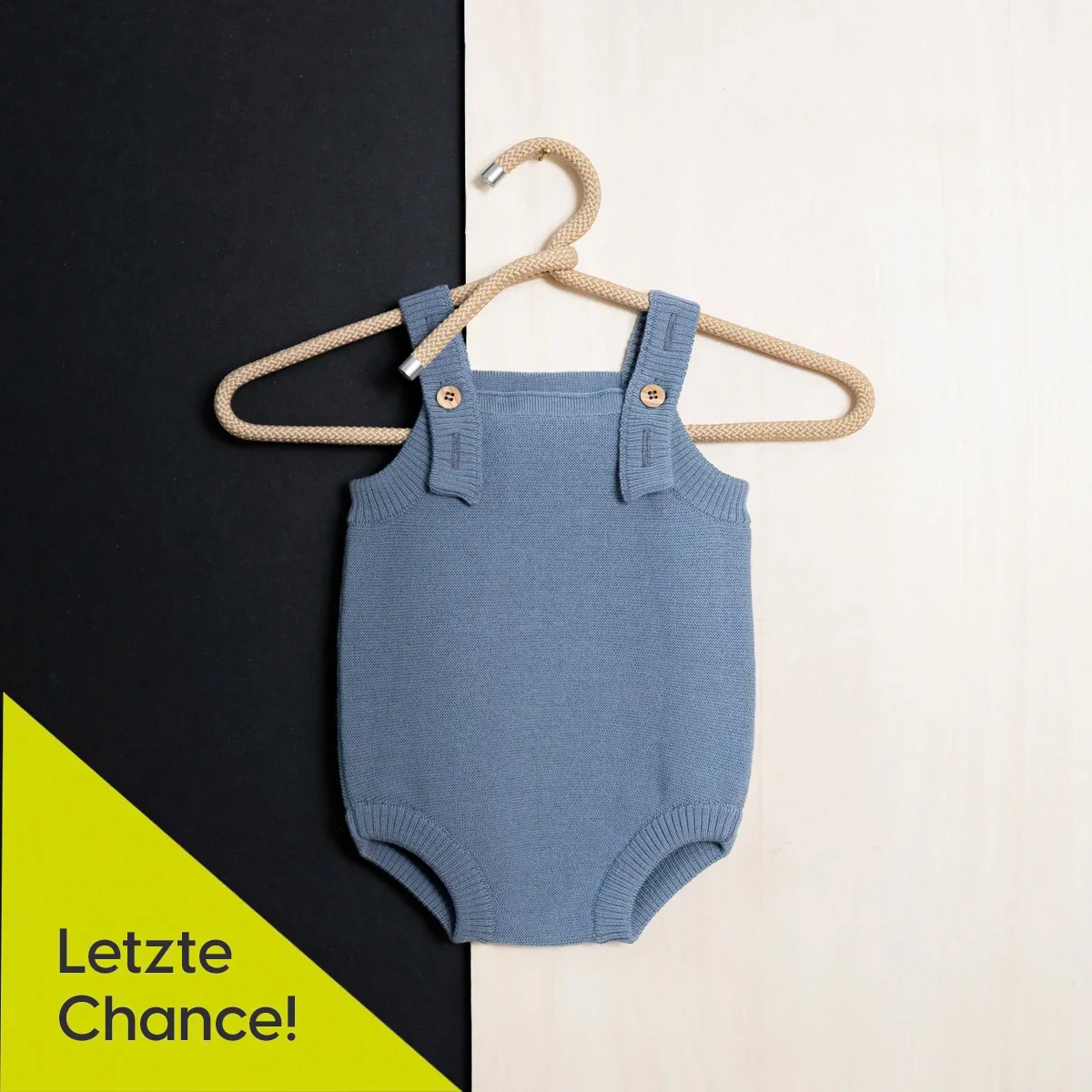 THE WOOLLY ROMPER - blue - Mamelo Shop