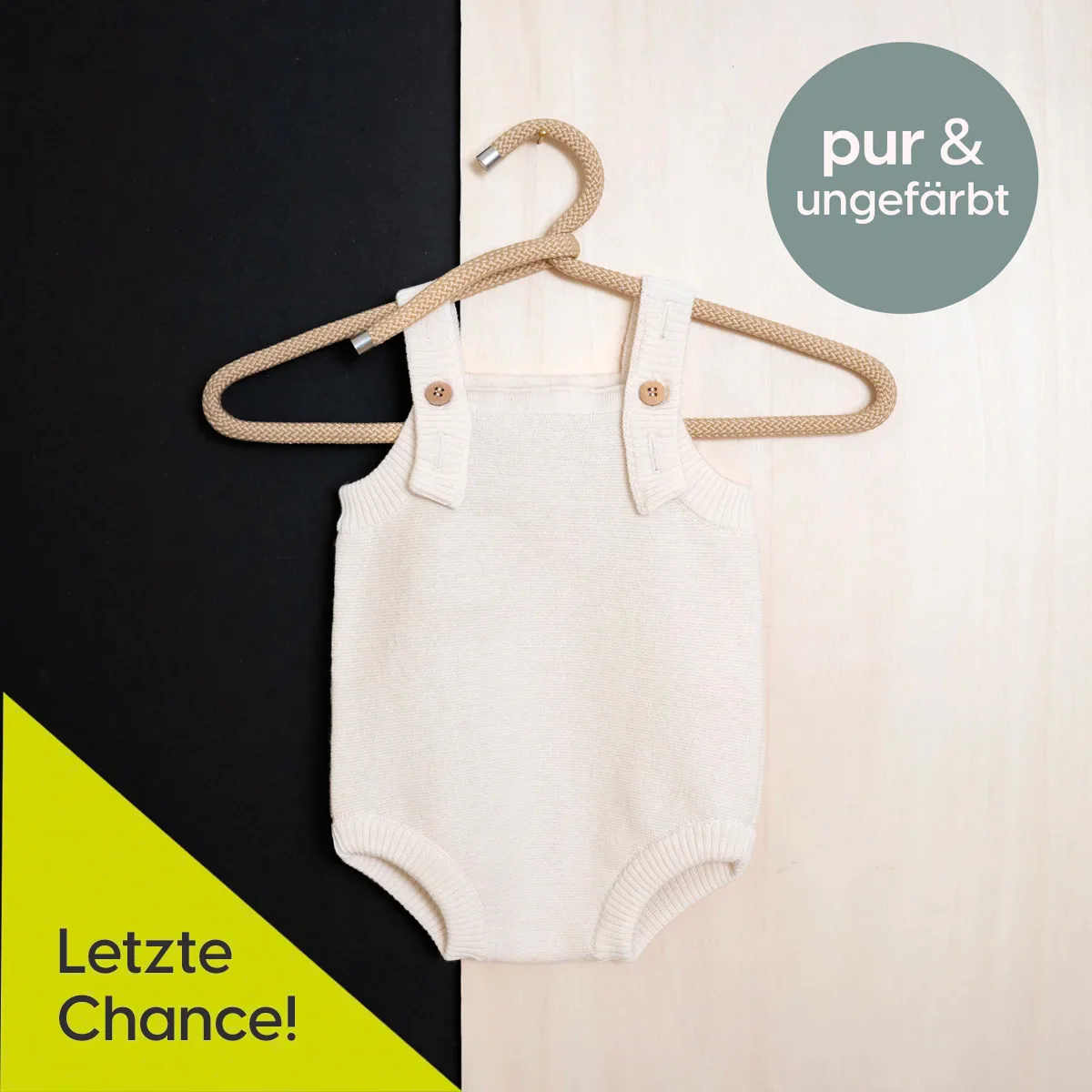 THE WOOLLY ROMPER - pure - Mamelo Shop