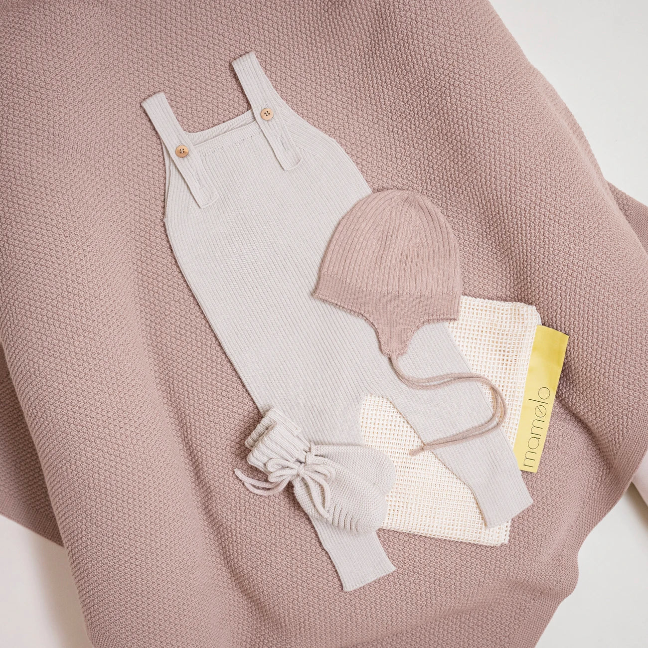 THE WOOLLY BABY HAT - cappuccino - Mamelo Shop
